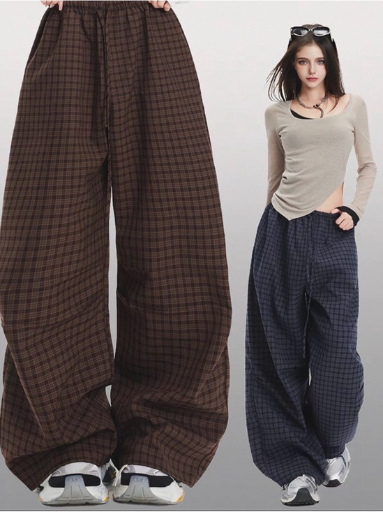 no name Pants - ✨Host pick✨Elegant Plaid Casual pants